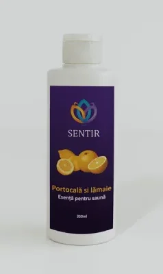 Aroma, esenta sauna uscata, Portocala si lamaie, 350 ml - Sentir