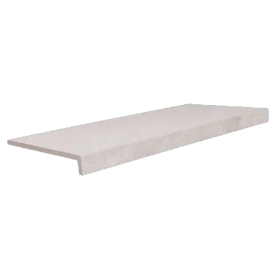 Bordura White Stone pentru piscina din portelan 625x317x40mm