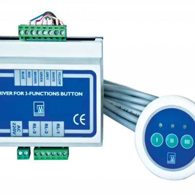 Buton de Control pentru Jacuzzi - Set Complet Buton și Controller (3 Funcții)