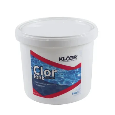 Clor lent tablete 200 Kloer, pentru apa piscina, 25 kg
