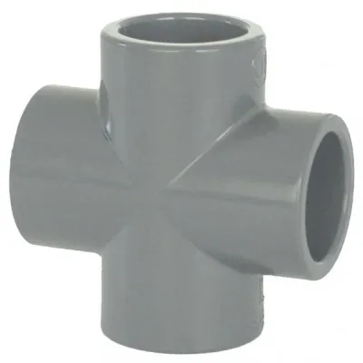 Cruce PVC-U 63 mm
