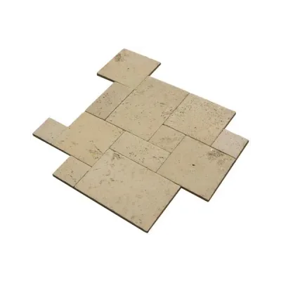 Dale de pavaj modular cu textura travertin - Arvore