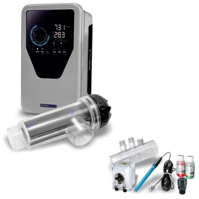 Electrolizor de sare pentru piscina cu pompa dozare pH, Smart Next, 160 mc - Astralpool 70086