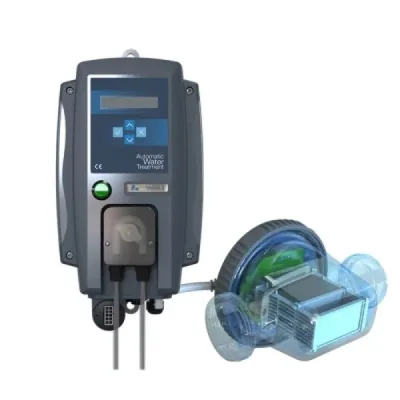 Electrolizor de sare pentru piscina Limpido Z3 cu reglare pH/Rx, 30 mc - CCEI France PF10I073