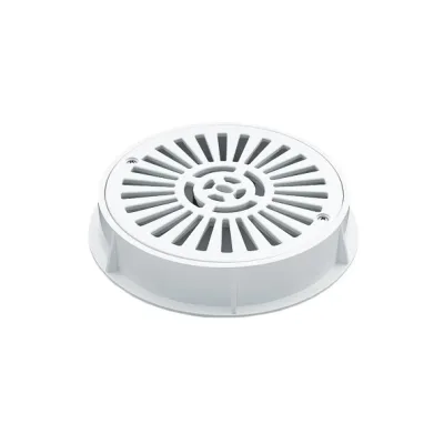 Grilă de scurgere Ø200 mm AstralPool din ABS – debit maxim 15 m³/h
