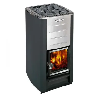 Incalzitor sauna M3 cu lemne, 16.5 kW, 6-13 m3 - Harvia WKM3