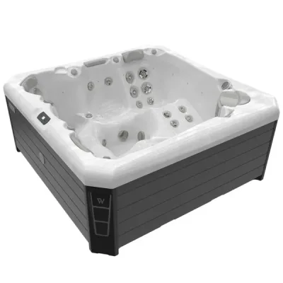 Jacuzzi exterior Atlas Palermo Deluxe pentru 5 persoane + capac termic - Wellis