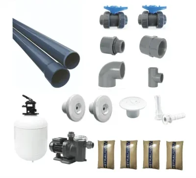 Kit echipamente piscina pentru volum 36-72 m3/h AstralPool KIT48MC
