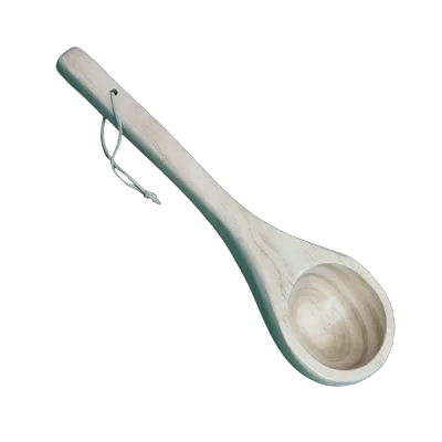 Lingura de lemn pentru sauna, 36 cm