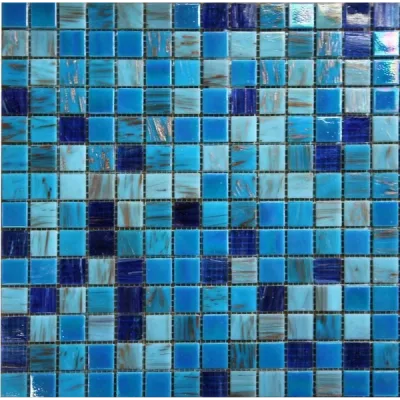 Mozaic din sticla 2x2, suport plasa - Vetro Glass Mosaics Paradise