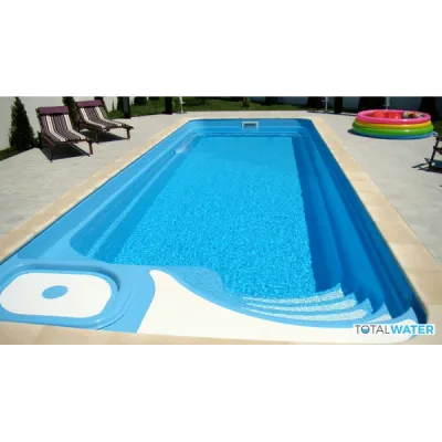Piscine fibra de sticla Caraibe 8 x 3,6 x 1,5 m