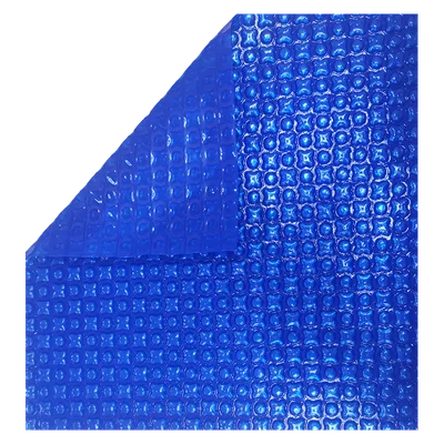 Prelata de vara cu bule pentru piscina 500 microni - Albastru