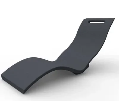 Sezlong pentru piscina antracit Serendipity Arkema S010-7016