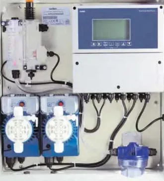 Sistem de control pH/Clor liber, pentru piscine publice, Kontrol Guard Fort - SEKO Control Guard
