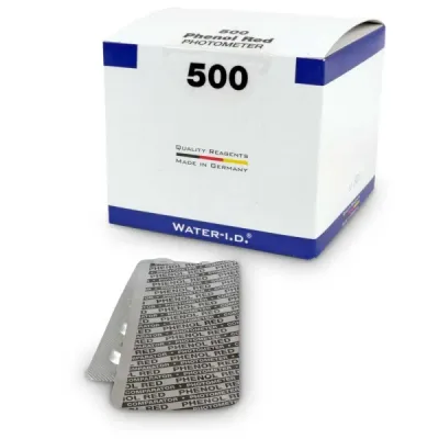 Tablete reactivi pentru tester electronic, pH - Phenol-Red, 500 bucati