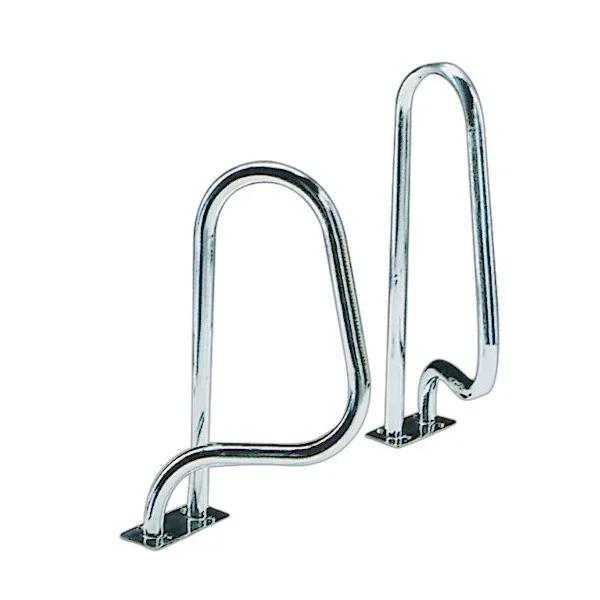 Balustrada pentru piscina cu placa fixare, Crossover, 2 bucati, inox AISI 316 - AstralPool 05544