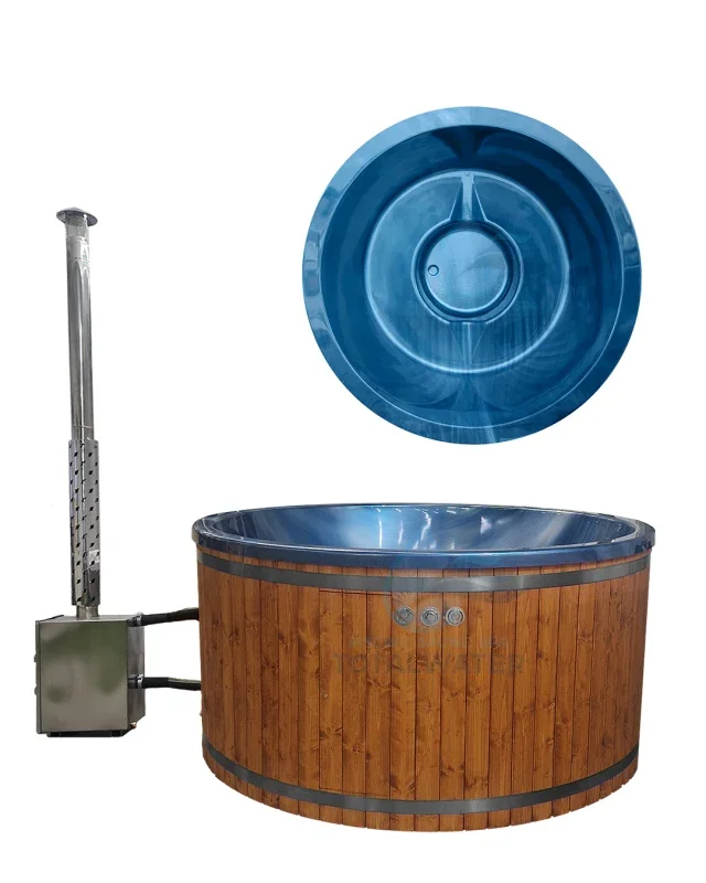 Cadă hidromasaj tip Ciubăr - Classic Round Out, Mojodas