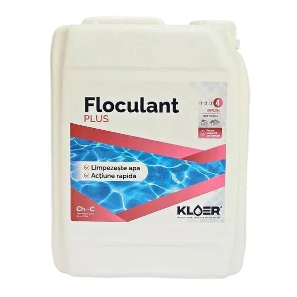Floculant Plus, Kloer, pentru apa piscina, 20 L