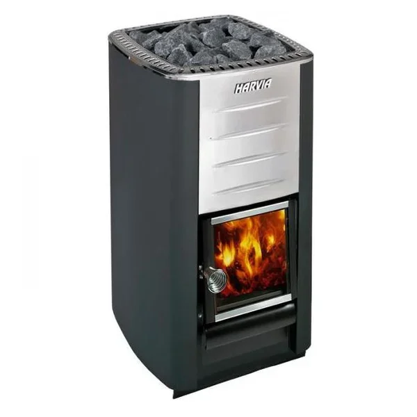 Incalzitor sauna M3 cu lemne, 16.5 kW, 6-13 m3 - Harvia WKM3