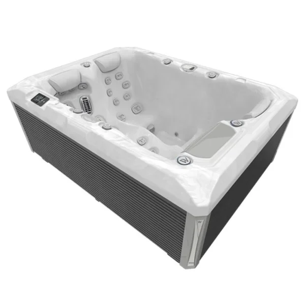 Jacuzzi exterior Teide PeakLife pentru 3 persoane + capac termic - Wellis