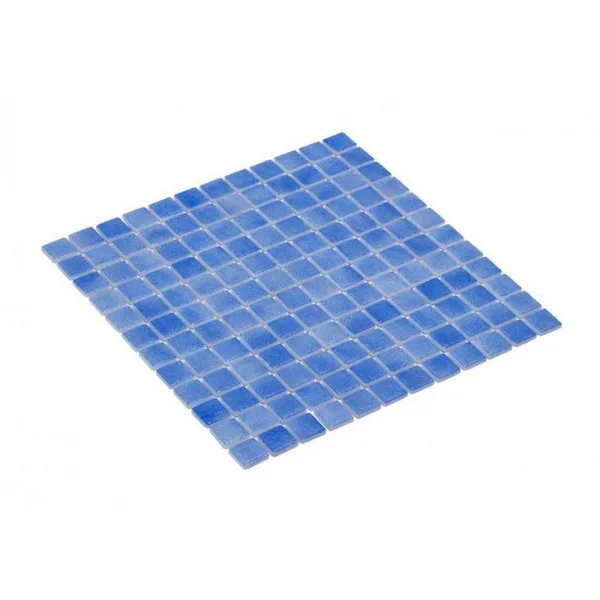 Mozaic din sticla 2.5x2.5, suport fibra de sticla HVZ-121