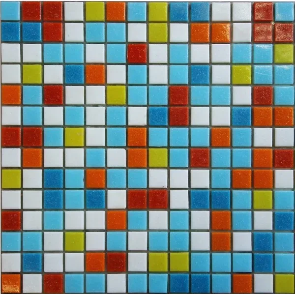 Mozaic din sticla 2x2, suport hartie - Vetro Glass Mosaics M201