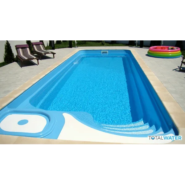 Piscine fibra de sticla Caraibe 8 x 3,6 x 1,5 m