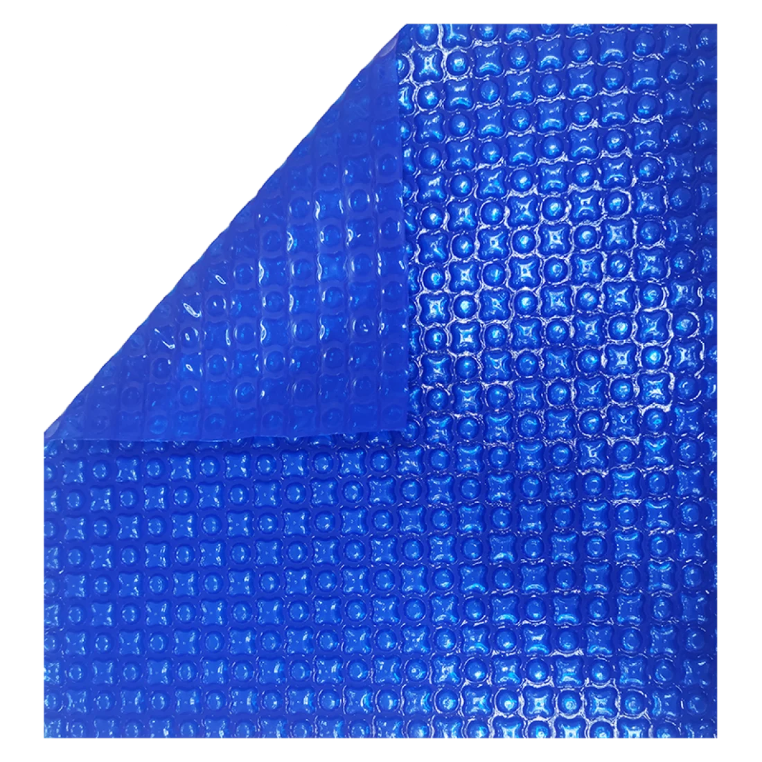 Prelata de vara pentru piscina, albastra, 500 microni, dimensiune 12x4 m