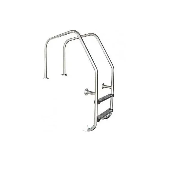 Scara piscina Overflow, 5 trepte, inox AISI 304  - Poolzone  08923-304