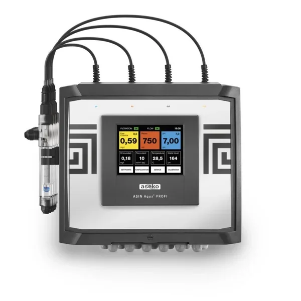 Sistem de dozare si control pH/Clor liber, digital, Wi-Fi, pentru piscine publice - Asin Aqua Net