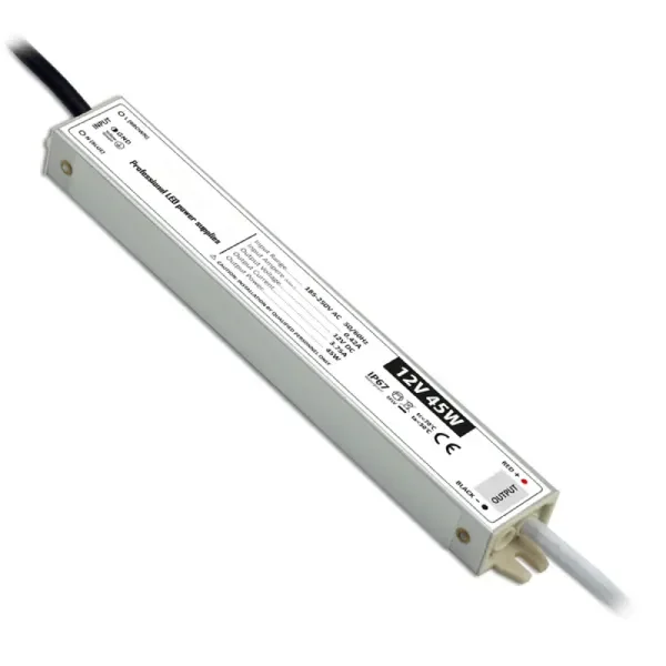 Transformator iluminat LED, 45W, 12v - DC, IP67