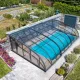 Acoperire piscina din policarbonat Albixon - Dallas pe Perete (On the wall) – imaginea 1