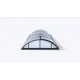 Acoperire piscina din policarbonat Klasik C antracit 10 x 5 m – imaginea 4