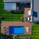 Acoperire piscina tip terasa mobila - Bergen 6 x 3m – imaginea 2