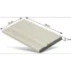 Bordura piscina cu textura travertin 50x32x3 cm – imaginea 1