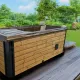 Cadă hidromasaj tip Ciubăr - Arctic, Mojodas – imaginea 3