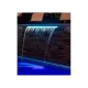 Cascada incastrabila pentru piscina plexi PB-300-150, 300 mm, 4w LED - Emaux 109201 – imaginea 1