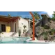 Dus solar albastru piscina Arkema Happy One F120-5002 – imaginea 3