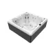 Jacuzzi exterior Atlas PeakLife pentru 6 persoane + capac termic - Wellis – imaginea 1