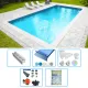 Kit constructie piscina cu cofraj polistiren ISOBLOK 6x3x1.5 – imaginea 1