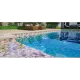 Liner PVC 3D pentru placare piscina, 1.8 mm, Alkor Fidji Brown Sand, CGT – imaginea 2