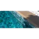 Liner PVC 3D pentru placare piscina, 1.8 mm, Alkor Fidji Green, CGT – imaginea 2