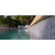 Liner PVC 3D pentru placare piscina, 1.8 mm, Alkor Granite Grey, CGT – imaginea 2