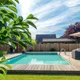 Liner PVC neted pentru placare piscina, 1.5 mm, Verde Caraibe, SopremaPool TW1450 – imaginea 3