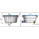Nisa de incastrare pentru proiector PAR56 pentru piscina cu liner AstralPool 00364 – imaginea 4