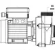 Pompa de hidromasaj 0,25CP, 230 V - Balboa 1031030 – imaginea 2
