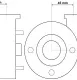Pompa de hidromasaj 0,25CP, 230 V - Balboa 1031030 – imaginea 3