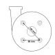 Pompa de hidromasaj 0,25CP, 230 V - Balboa 1031030 – imaginea 4