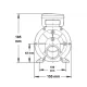 Pompa de hidromasaj 0.5 HP, 0.37 kW, 230 V -  LX Whirlpool – imaginea 3