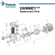 Pompa filtrare apa piscina 12 mc/h la 10 mca, 0.75 kW, Pentair Swimmey SW19 (19M) – imaginea 2